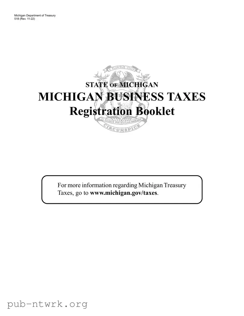 Blank 518 Michigan PDF Form