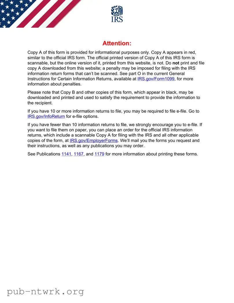 Blank 1099 Nec PDF Form