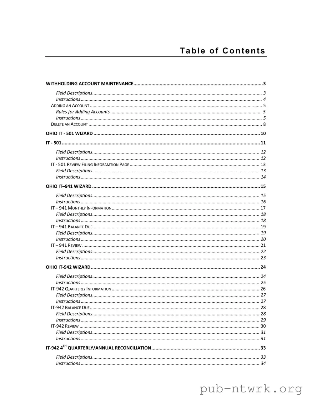 Blank Ohio It 942 PDF Form