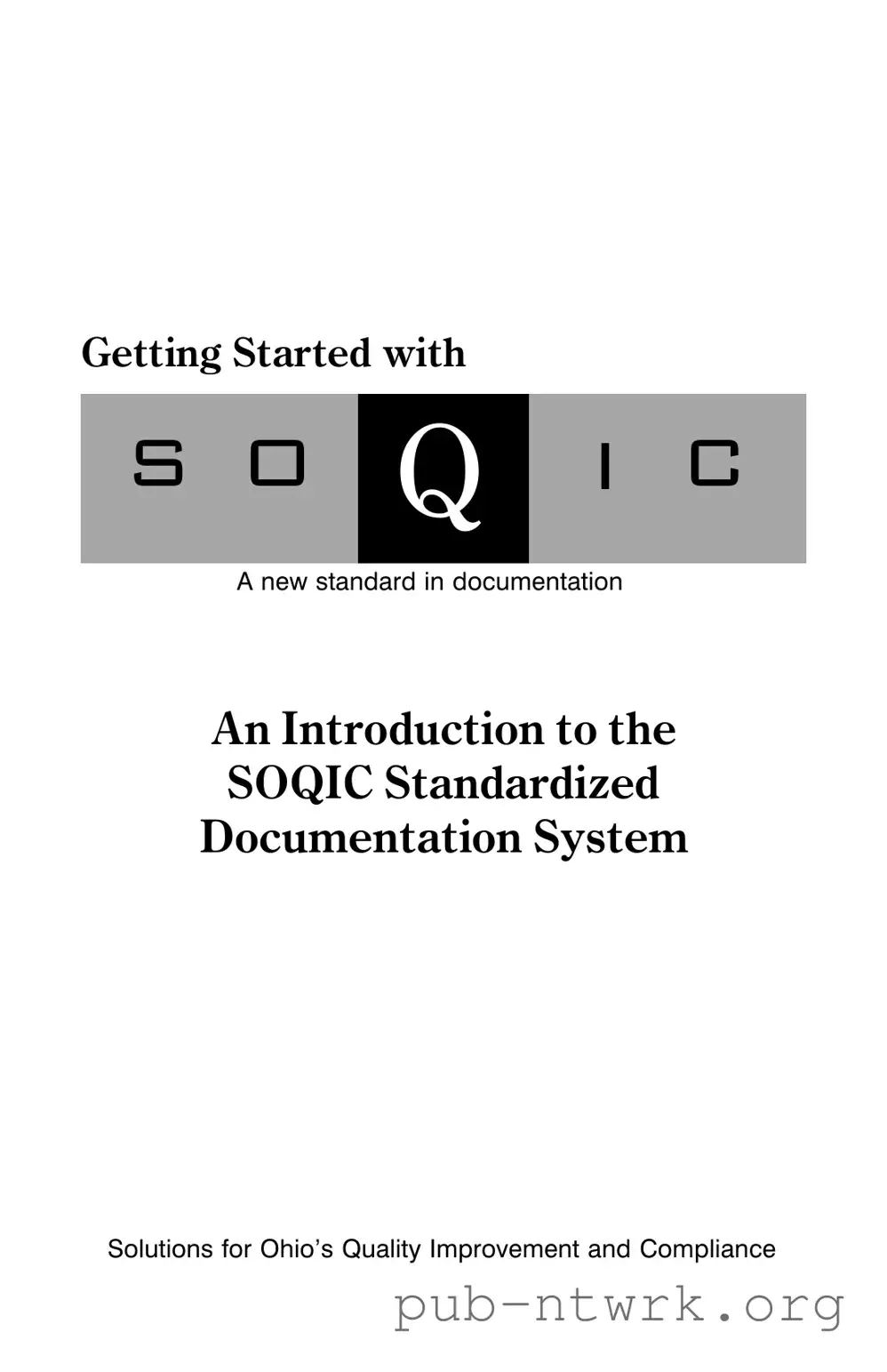 Blank Soqic Ohio PDF Form