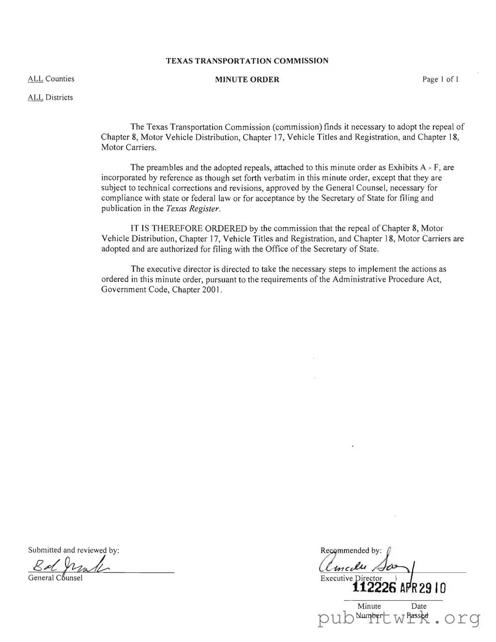 Blank Texas Temporary Tags PDF Form